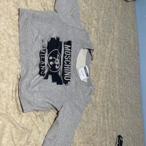 Moschino cropped sweatshirt
